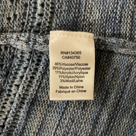 Sigrid Olsen knitted long Cardigan sweater Size S - Picture 5 of 5